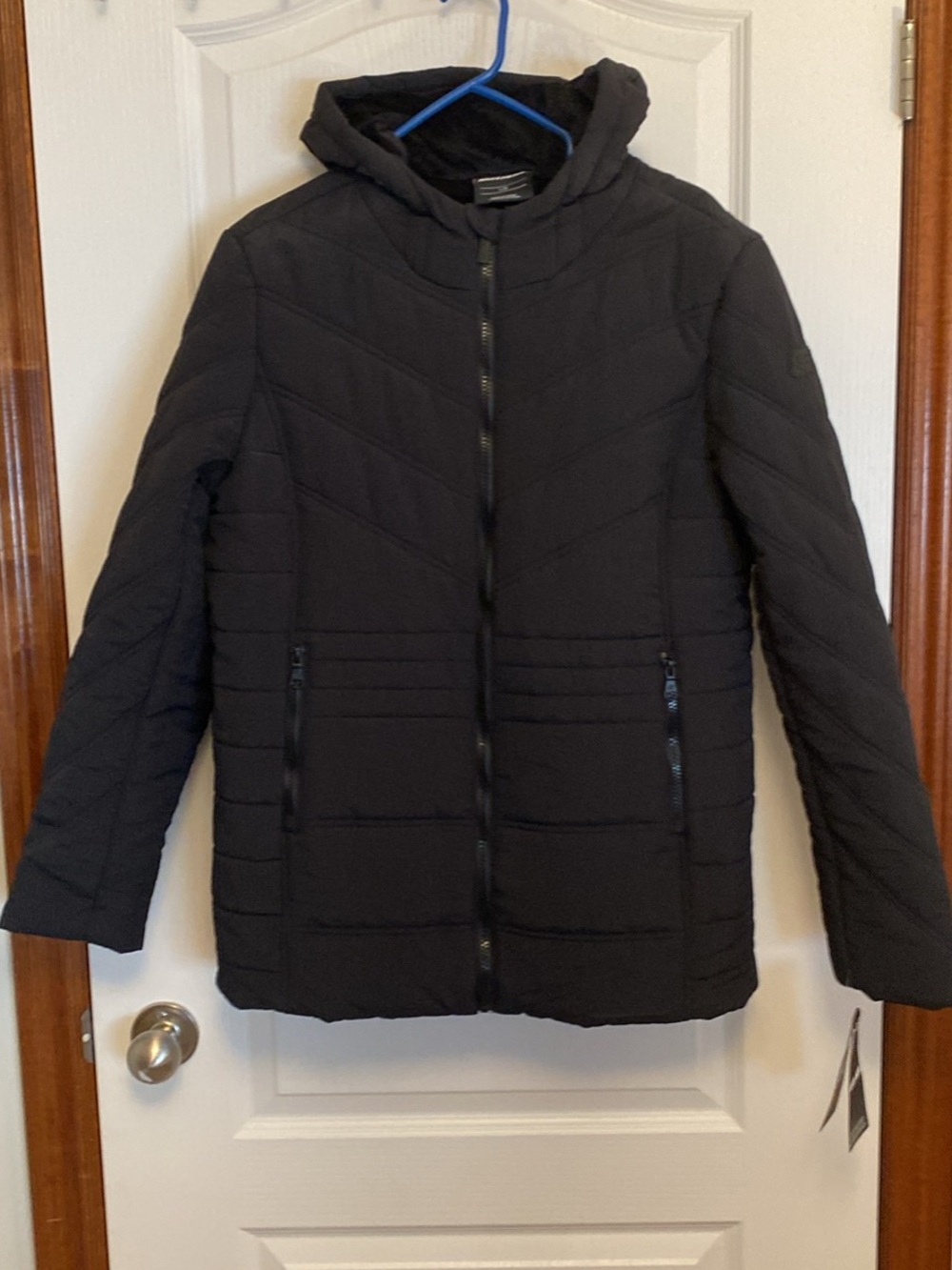 Skechers Midweight Winter Jacket, Women's Large Black